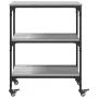 Carrito de cocina madera de ingeniería gris Sonoma 60x41x76 cm von , Küchen- und Speisewagen - Ref: Foro24-842304, Preis: 63,...