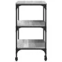 Carrito de cocina madera de ingeniería gris Sonoma 60x41x76 cm von , Küchen- und Speisewagen - Ref: Foro24-842304, Preis: 63,...