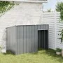 Caseta perros con tejado acero galvanizado gris 153x91x110 cm von , Hundehütten - Ref: Foro24-172572, Preis: 165,89 €, Rabatt: %