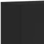 Muebles de TV de pared 6 piezas madera de ingeniería negro by , TV Furniture - Ref: Foro24-3216472, Price: 213,93 €, Discount: %