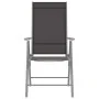 Set de comedor para jardín 7 piezas aluminio plata y negro von , Gartensets - Ref: Foro24-3070636, Preis: 455,32 €, Rabatt: %