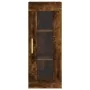 Aparador de madera contrachapada roble ahumado 34,5x34x180 cm de , Aparadores - Ref: Foro24-3199294, Precio: 106,13 €, Descue...