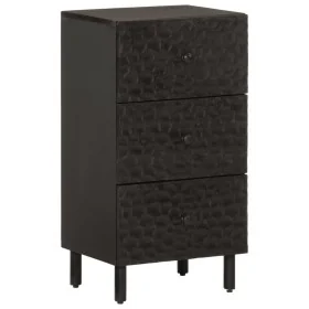 Aparador madera maciza de mango negro 40x33x75 cm von , Sideboards - Ref: Foro24-356842, Preis: 85,28 €, Rabatt: %