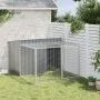 Caseta perros con corral acero galvanizado gris 153x194x110 cm von , Hundehütten - Ref: Foro24-3214222, Preis: 230,90 €, Raba...