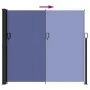 Toldo lateral retráctil azul 180x500 cm by , Umbrellas - Ref: Foro24-4004446, Price: 122,94 €, Discount: %
