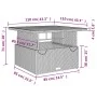 Set comedor de jardín 2 pzas con cojines ratán sintético beige von , Gartensets - Ref: Foro24-3277415, Preis: 386,52 €, Rabat...