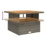 Set comedor de jardín 5 piezas con cojines ratán sintético gris von , Gartensets - Ref: Foro24-3277462, Preis: 747,71 €, Raba...