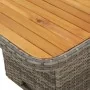 Set comedor de jardín 5 piezas con cojines ratán sintético gris von , Gartensets - Ref: Foro24-3277462, Preis: 747,71 €, Raba...