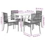 Set comedor de jardín 5 pzas con cojines ratán sintético beige by , Garden sets - Ref: Foro24-3213632, Price: 365,38 €, Disco...