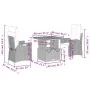 Set comedor de jardín 3 pzas con cojines ratán sintético beige von , Gartensets - Ref: Foro24-3277483, Preis: 406,97 €, Rabat...