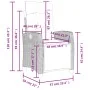 Juego de comedor de jardín 4 piezas con cojines ratán PE gris by , Garden sets - Ref: Foro24-3277408, Price: 600,54 €, Discou...