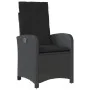 Juego comedor jardín 4 piezas con cojines ratán sintético negro de , Conjuntos de jardín - Ref: Foro24-3277332, Precio: 540,1...