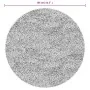 Alfombra de pelo largo moderna dorado Ø 80 cm by , Rugs - Ref: Foro24-375353, Price: 29,20 €, Discount: %
