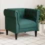 Sillón Chesterfield de tela verde oscuro von , Sofas - Ref: Foro24-372542, Preis: 199,27 €, Rabatt: %