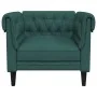 Sillón Chesterfield de tela verde oscuro von , Sofas - Ref: Foro24-372542, Preis: 199,27 €, Rabatt: %