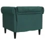 Sillón Chesterfield de tela verde oscuro von , Sofas - Ref: Foro24-372542, Preis: 199,27 €, Rabatt: %