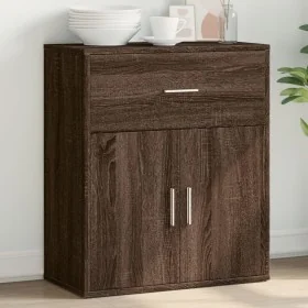 Aparador de madera de ingeniería marrón roble 60x31x70 cm von , Sideboards - Ref: Foro24-840470, Preis: 72,75 €, Rabatt: %
