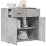 Aparador de madera de ingeniería gris hormigón 79x38x80 cm von , Sideboards - Ref: Foro24-840523, Preis: 99,49 €, Rabatt: %