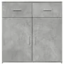 Aparador de madera de ingeniería gris hormigón 79x38x80 cm von , Sideboards - Ref: Foro24-840523, Preis: 99,49 €, Rabatt: %