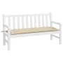 Cojín de banco de jardín tela Oxford beige 150x50x7 cm de , Cojines para sillas y sofás - Ref: Foro24-361605, Precio: 39,72 €...