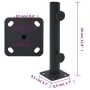 Base de sombrilla para mástil de Ø32/34/38 mm acero negro mate von , Schirmständer - Ref: Foro24-4003371, Preis: 19,14 €, Rab...