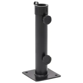 Base de sombrilla para mástil de Ø38/48 mm acero negro mate von , Schirmständer - Ref: Foro24-4003373, Preis: 20,44 €, Rabatt: %