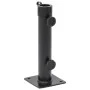Base de sombrilla para mástil de Ø38/48 mm acero negro mate by , Umbrella bases - Ref: Foro24-4003373, Price: 20,44 €, Discou...