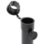 Base de sombrilla para mástil de Ø38/48 mm acero negro mate by , Umbrella bases - Ref: Foro24-4003373, Price: 20,44 €, Discou...