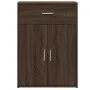 Aparador madera de ingeniería roble marrón 60x30x84 cm by , Sideboards - Ref: Foro24-840498, Price: 74,38 €, Discount: %