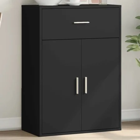 Aparador madera de ingeniería negro 60x30x84 cm von , Sideboards - Ref: Foro24-840493, Preis: 84,95 €, Rabatt: %