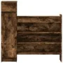 Zapatero madera de ingeniería roble ahumado 100,5x28x100 cm von , Schuhregale und Schuhorganisatoren - Ref: Foro24-840426, Pr...