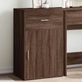 Armario almacenaje madera ingeniería marrón roble 56,5x39x90 cm von , Schließfächer und Lagerschränke - Ref: Foro24-840715, P...