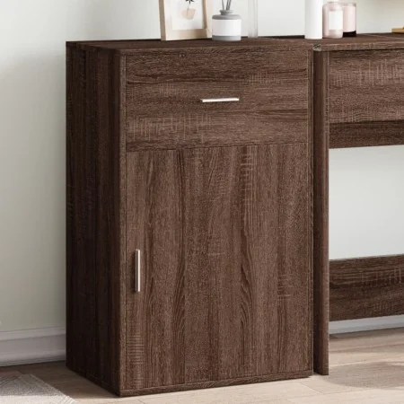 Armario almacenaje madera ingeniería marrón roble 56,5x39x90 cm von , Schließfächer und Lagerschränke - Ref: Foro24-840715, P...