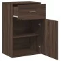 Armario almacenaje madera ingeniería marrón roble 56,5x39x90 cm von , Schließfächer und Lagerschränke - Ref: Foro24-840715, P...