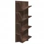 Estantería de pared 4 niveles marrón roble 33x16x90 cm de , Estantes y estanterías - Ref: Foro24-840722, Precio: 37,74 €, Des...