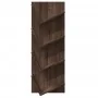 Estantería de pared 4 niveles marrón roble 33x16x90 cm de , Estantes y estanterías - Ref: Foro24-840722, Precio: 37,74 €, Des...