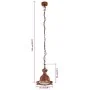 Lámpara colgante de aluminio 25x25x134 cm von , Lampen - Ref: Foro24-357846, Preis: 78,47 €, Rabatt: %