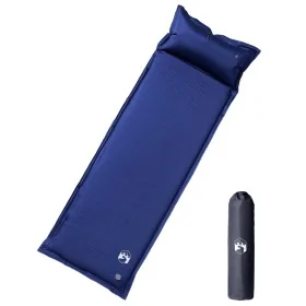 Colchón de camping autoinflable con almohada 1 persona azul by , Sleeping mats - Ref: Foro24-4007137, Price: 61,33 €, Discoun...