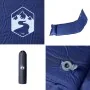 Colchón de camping autoinflable con almohada 1 persona azul by , Sleeping mats - Ref: Foro24-4007137, Price: 61,33 €, Discoun...