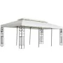 Cenador con doble techo acero blanco 6x3 m de , Carpas y cenadores - Ref: Foro24-362376, Precio: 357,69 €, Descuento: %