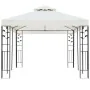 Cenador con doble techo acero blanco 6x3 m de , Carpas y cenadores - Ref: Foro24-362376, Precio: 357,69 €, Descuento: %