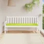 Cojín de banco de jardín tela Oxford verde claro 180x50x7 cm de , Cojines para sillas y sofás - Ref: Foro24-361632, Precio: 4...