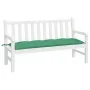 Cojín de banco de jardín tela Oxford verde 150x50x7 cm de , Cojines para sillas y sofás - Ref: Foro24-361607, Precio: 39,72 €...