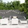 Juego de sofás de jardín 7 pzas madera maciza de pino blanco von , Gartensets - Ref: Foro24-3250537, Preis: 534,80 €, Rabatt: %