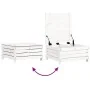 Juego de sofás de jardín 7 pzas madera maciza de pino blanco by , Garden sets - Ref: Foro24-3250549, Price: 543,90 €, Discoun...