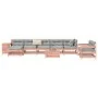 Juego de sofás de jardín 10 pzas madera maciza de abeto Douglas by , Garden sets - Ref: Foro24-3250678, Price: 584,16 €, Disc...