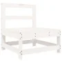 Juego de sofás de jardín 7 pzas madera maciza de pino blanco von , Gartensets - Ref: Foro24-3250977, Preis: 502,33 €, Rabatt: %