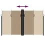 Toldo lateral retráctil gris taupe 200x1200 cm by , Umbrellas - Ref: Foro24-4004859, Price: 169,55 €, Discount: %