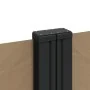 Toldo lateral retráctil gris taupe 200x1200 cm by , Umbrellas - Ref: Foro24-4004859, Price: 169,55 €, Discount: %