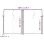 Toldo lateral retráctil gris taupe 200x1200 cm by , Umbrellas - Ref: Foro24-4004859, Price: 169,55 €, Discount: %